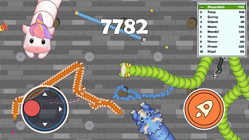 Sneak Snake-Slither Worm Game screenshot 7 - screenshot