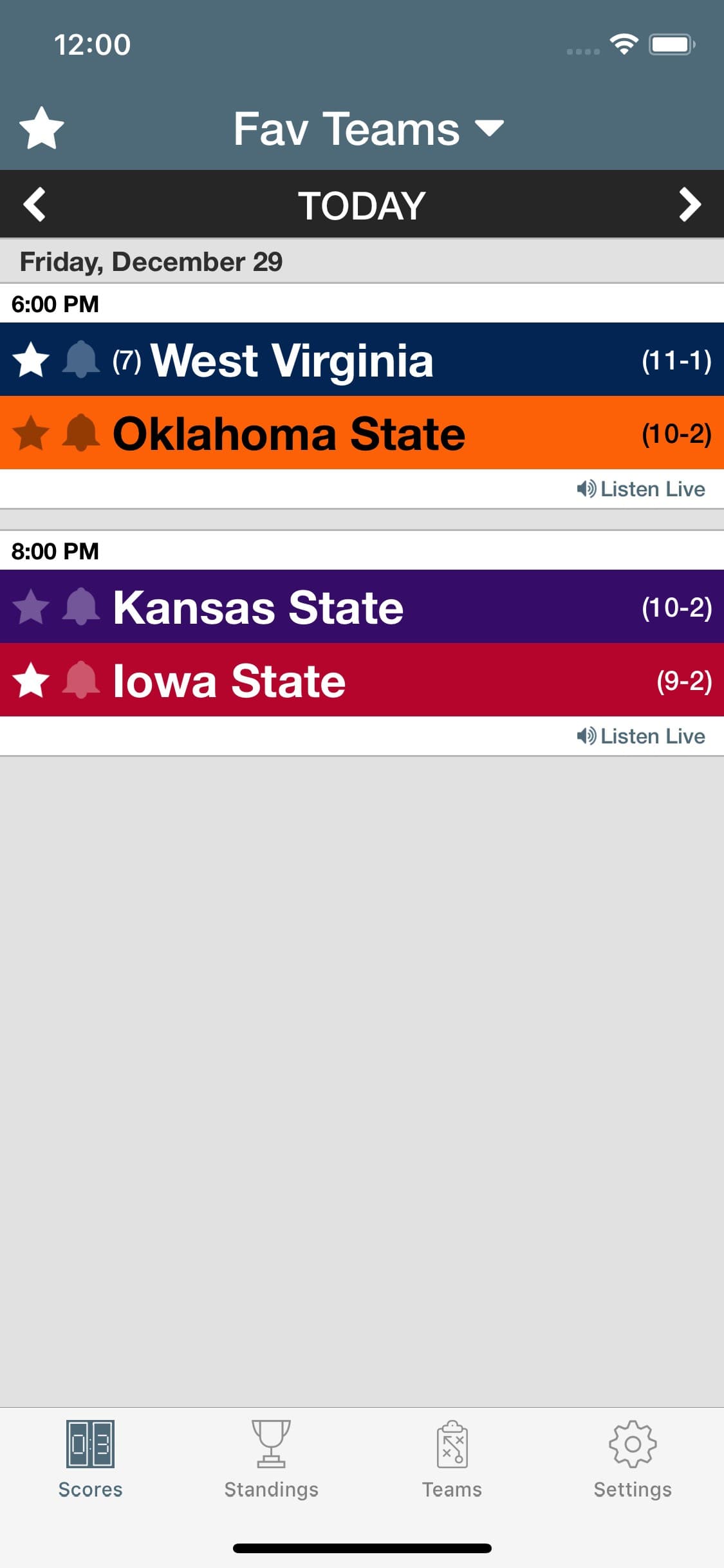 College Basketball Live Radio screenshot 3 - screenshot