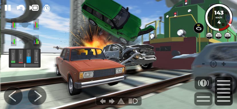 Beam Drive Crashes Original 3D screenshot 4 - screenshot