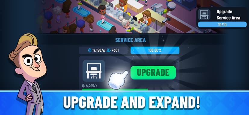 Idle Bank Tycoon: Money Game screenshot 4 - screenshot