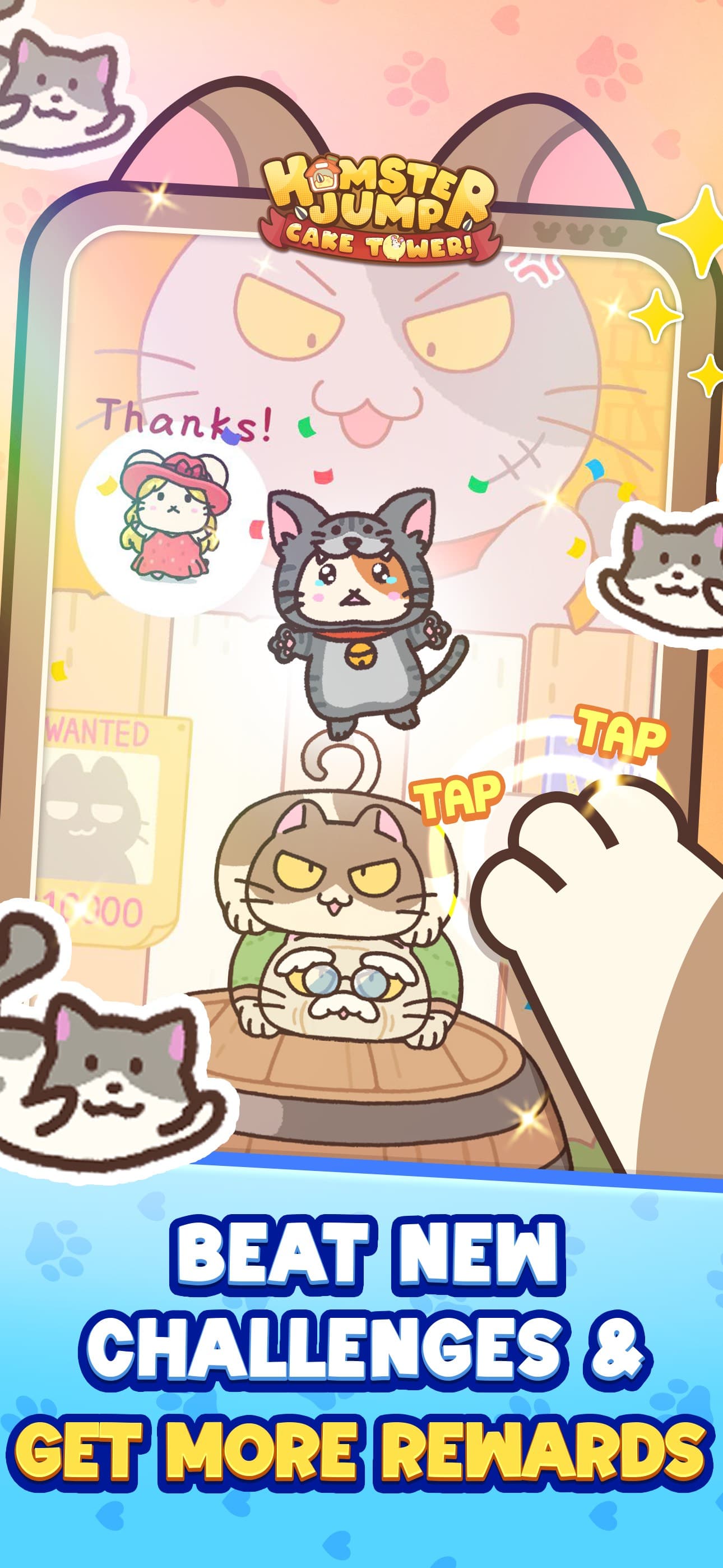 Hamster Jump: Cake Tower! screenshot 3 - screenshot