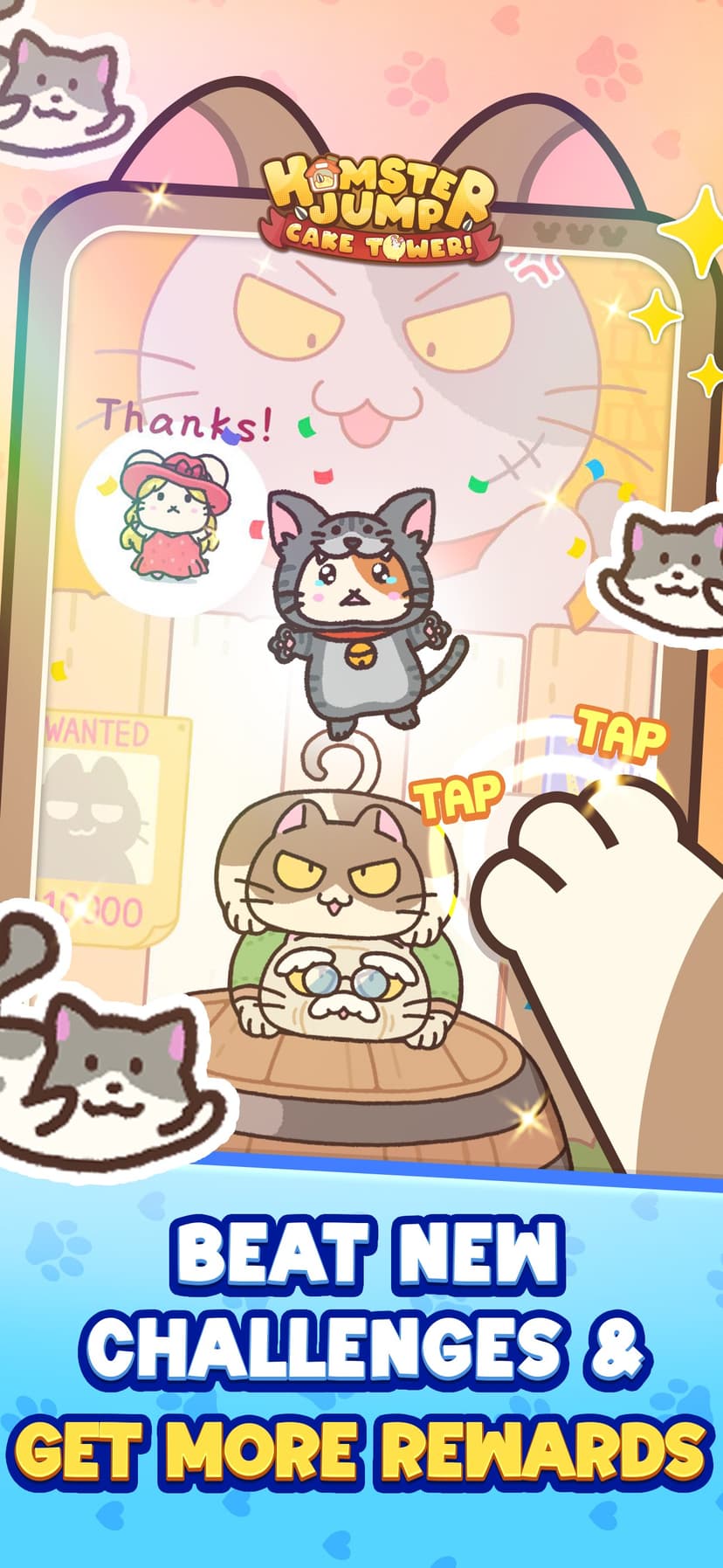 Hamster Jump: Cake Tower! screenshot 3 - screenshot