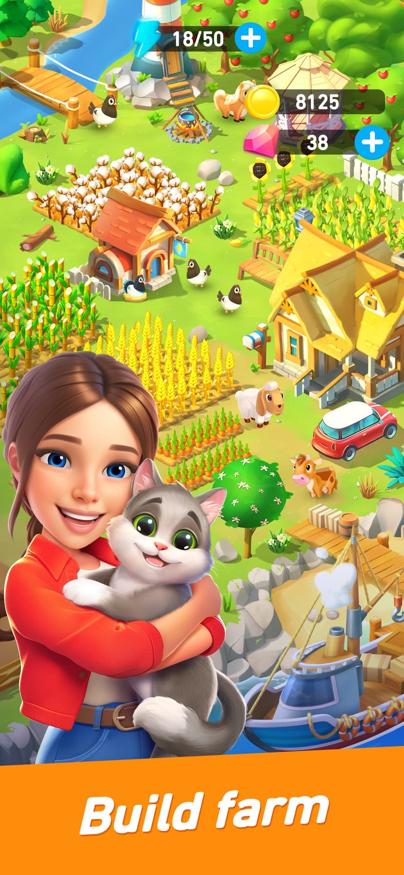Goodville: Farm Game Adventure screenshot 1 - screenshot