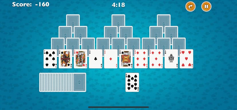 Tri-Peaks Solitaire screenshot 1 - screenshot