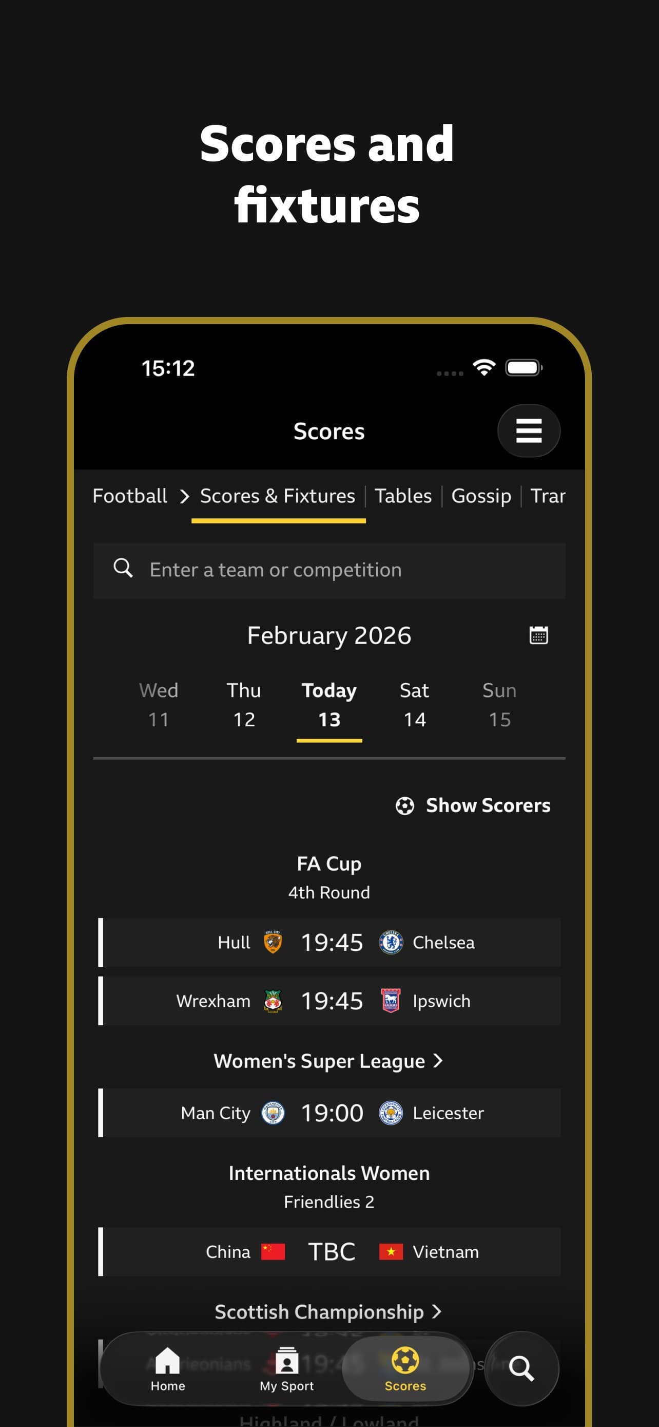 BBC Sport screenshot 4 - screenshot