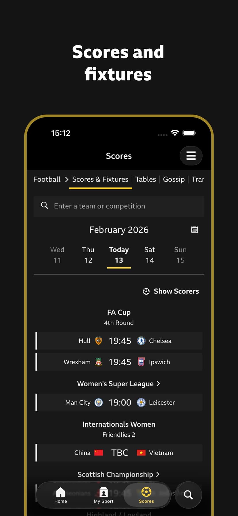 BBC Sport screenshot 4 - screenshot