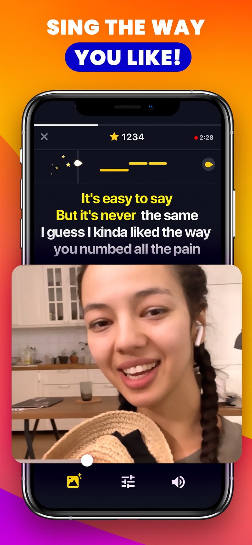 Karaoke Songs - Voice Singing screenshot 1 - screenshot
