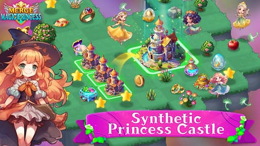 Merge Magic Princess: Tap Game screenshot 2 - screenshot