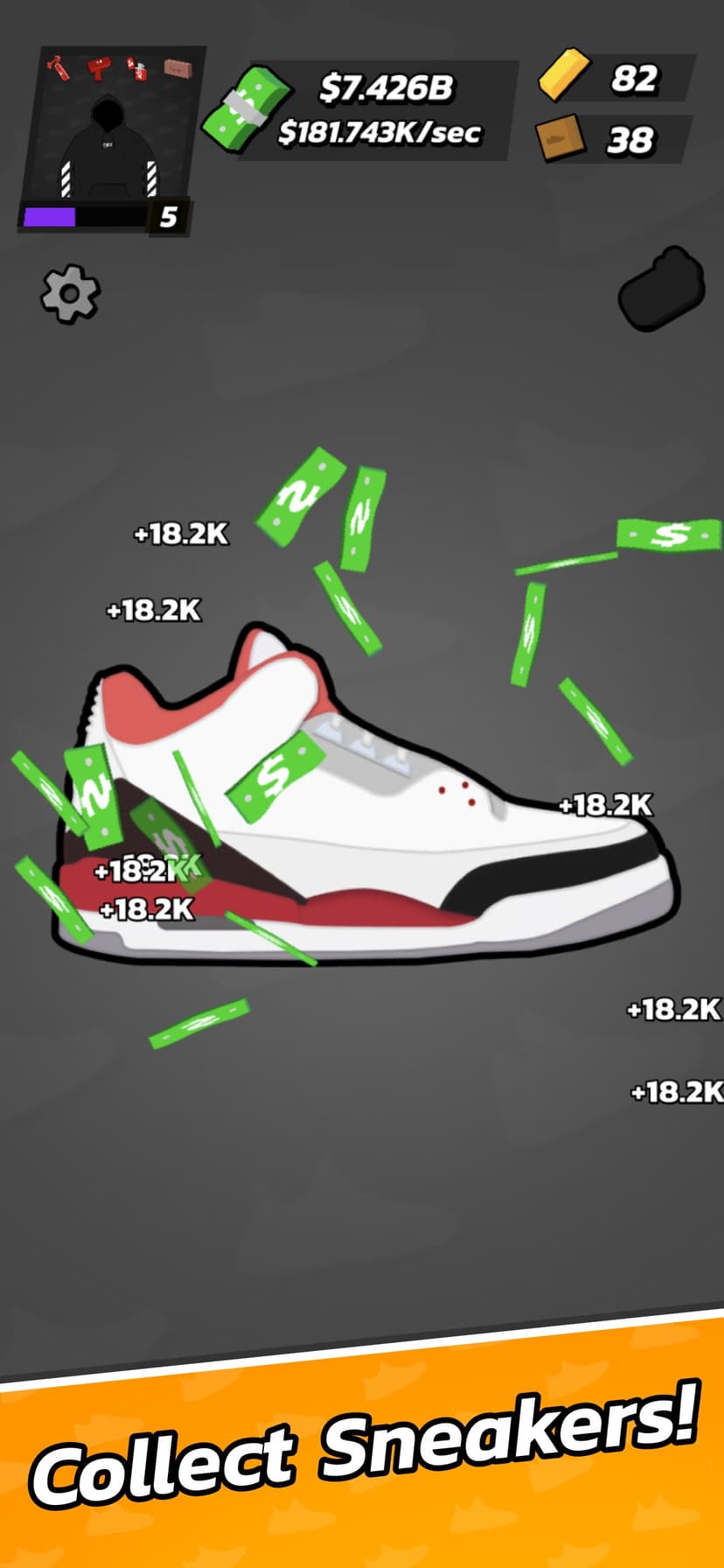 Sneaker Clicker 2 screenshot 1 - screenshot