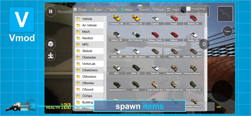 Vmod - Multiplayer Sandbox Fun screenshot 1 - screenshot