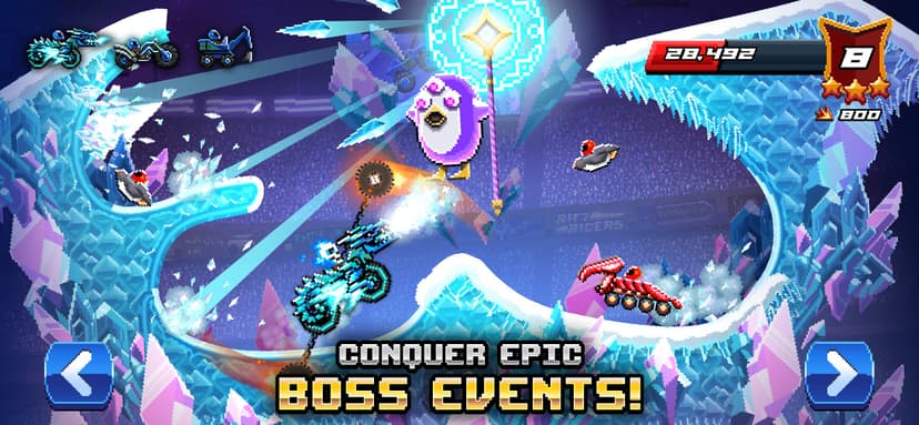 Drive Ahead! - Pixel Car Fight screenshot 2 - screenshot