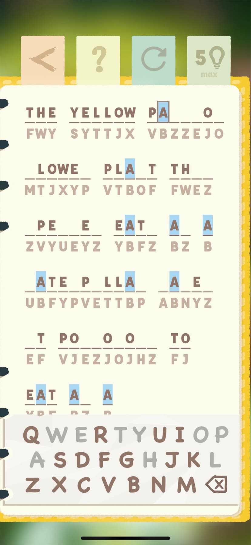 Cryptogram Nature Facts screenshot 1 - screenshot