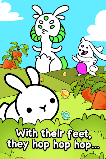 Rabbit Evolution: Merge Bunny screenshot 1 - screenshot