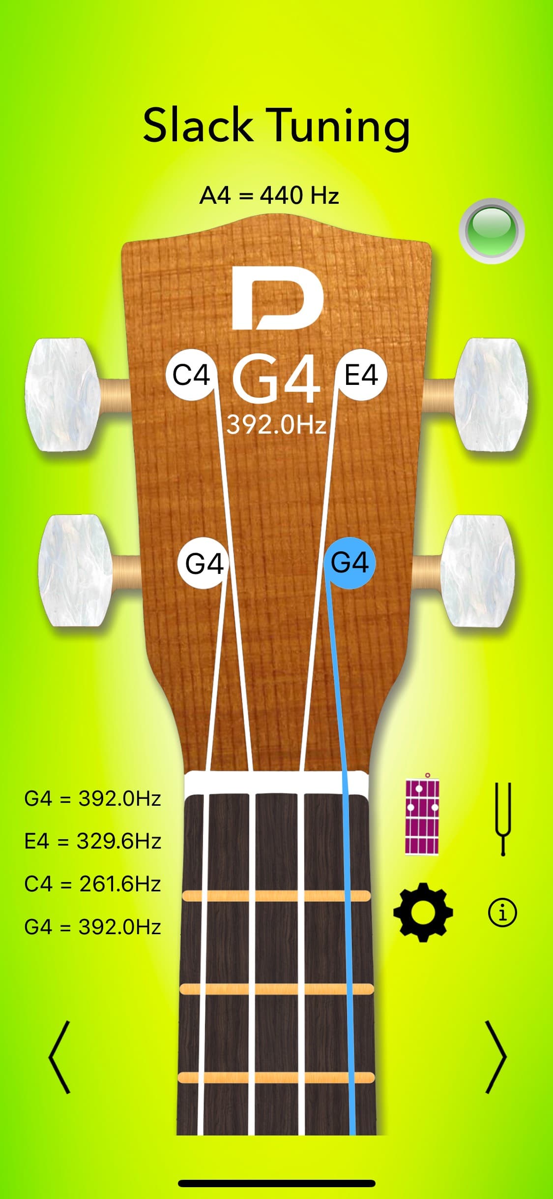 Ukulele Tuner Pro and Chords screenshot 1 - screenshot
