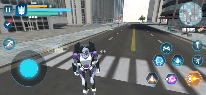 Robot Transform Car Simulator screenshot 3 - screenshot