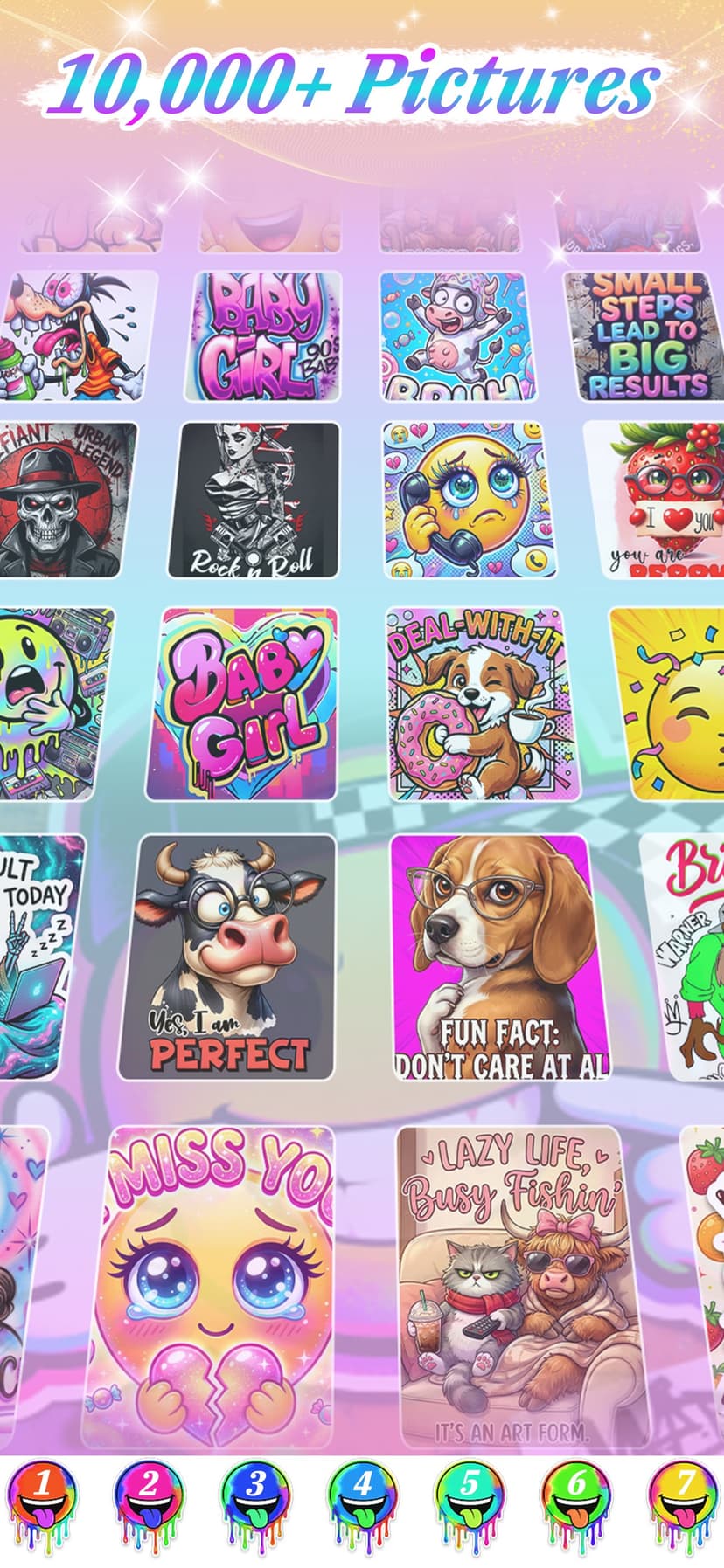 Meme Color By Number Game screenshot 7 - screenshot