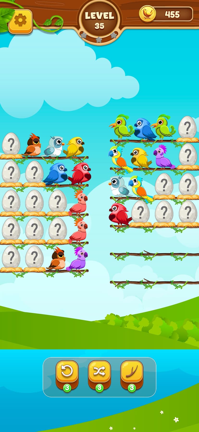 Magic Bird Sort screenshot 3 - screenshot