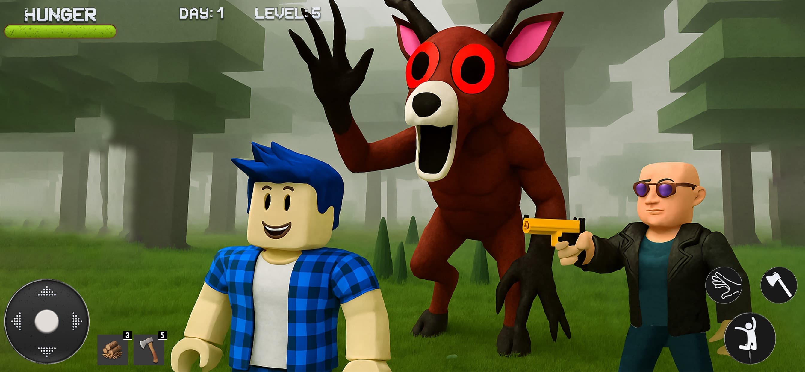 89 Nights Survival in Forest screenshot 1 - screenshot