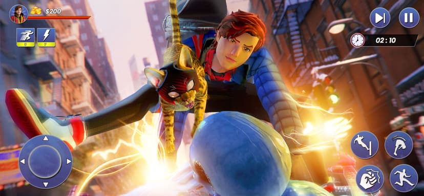 Flying Rope Superhero Fighter2 screenshot 3 - screenshot