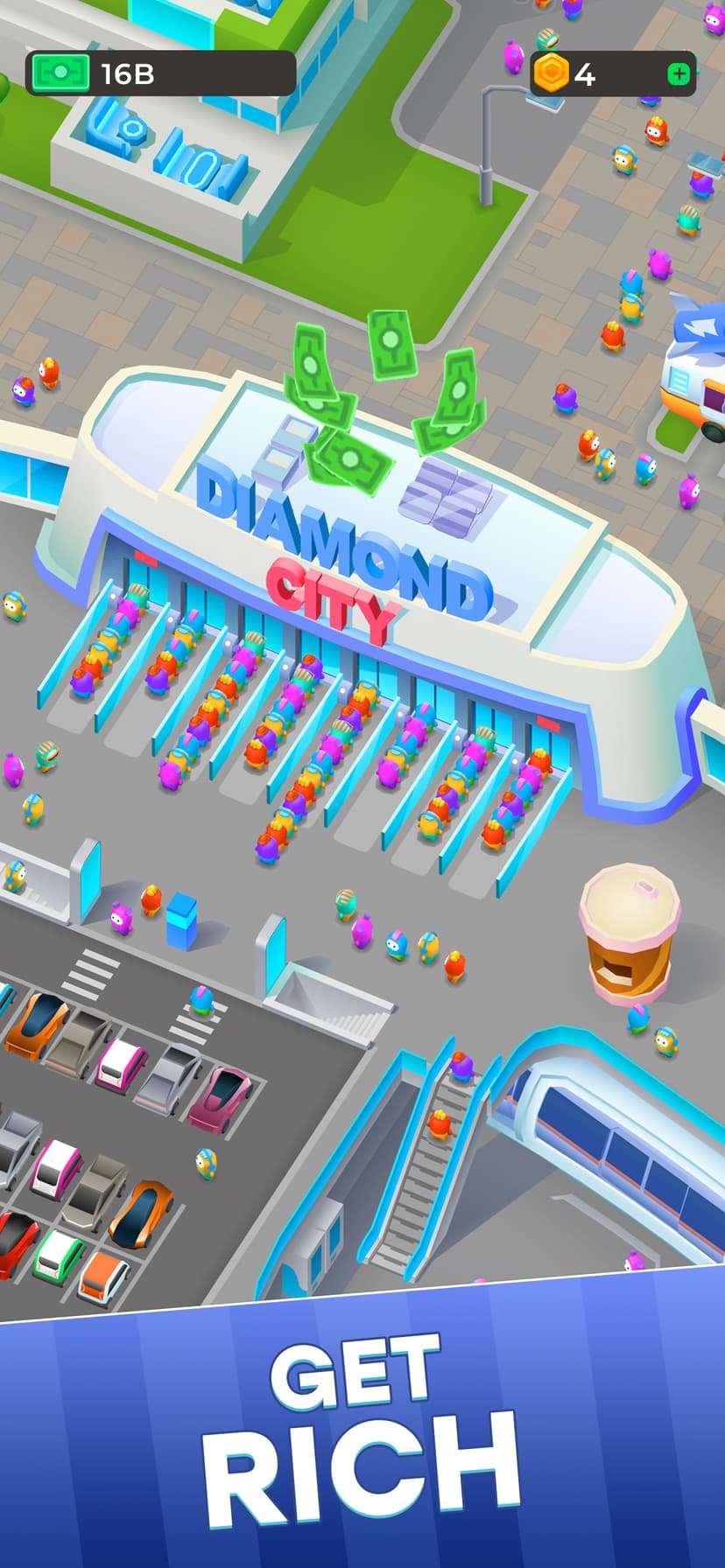 Diamond City: Idle Tycoon screenshot 9 - screenshot