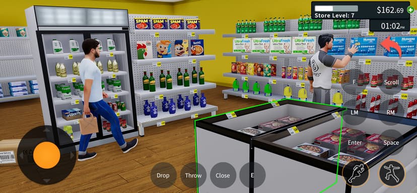 Supermarket Store Game 3D screenshot 4 - screenshot