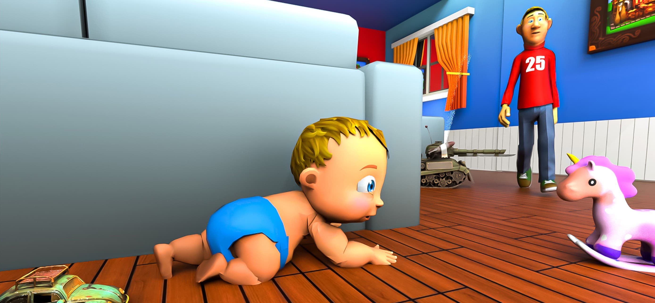 Naughty Baby Hide and Seek screenshot 2 - screenshot