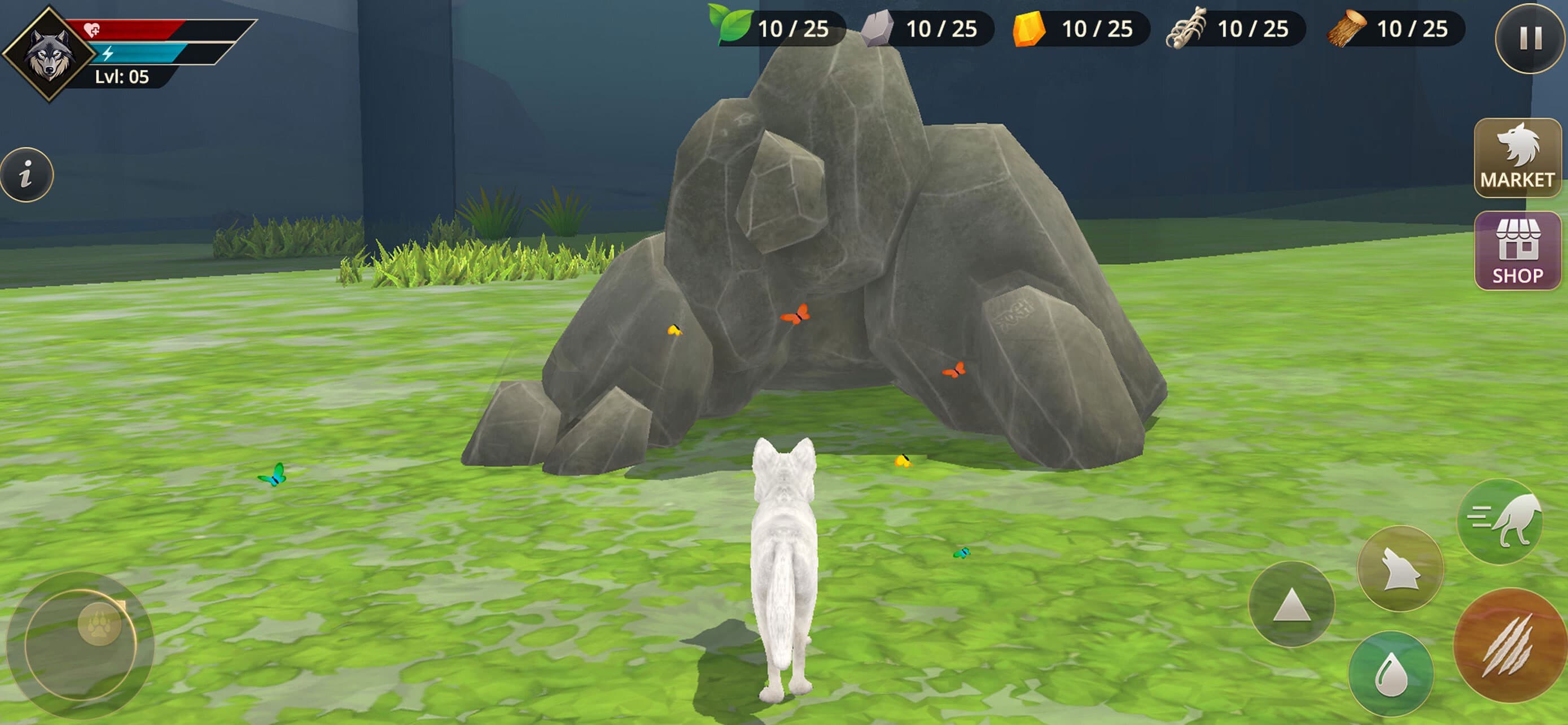 Real Wolf Simulator: Rpg Games screenshot 5 - screenshot