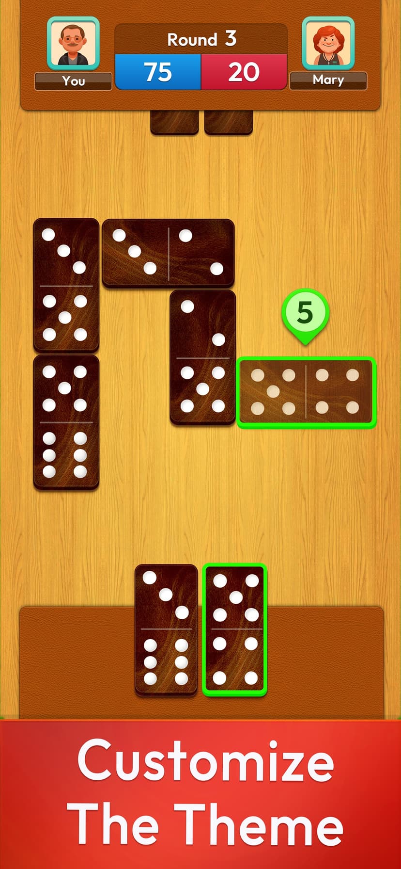 Arcadia Dominoes for Seniors screenshot 3 - screenshot