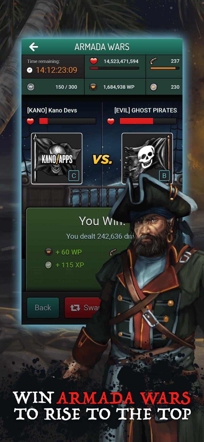 Pirate Clan Caribbean Treasure screenshot 1 - screenshot