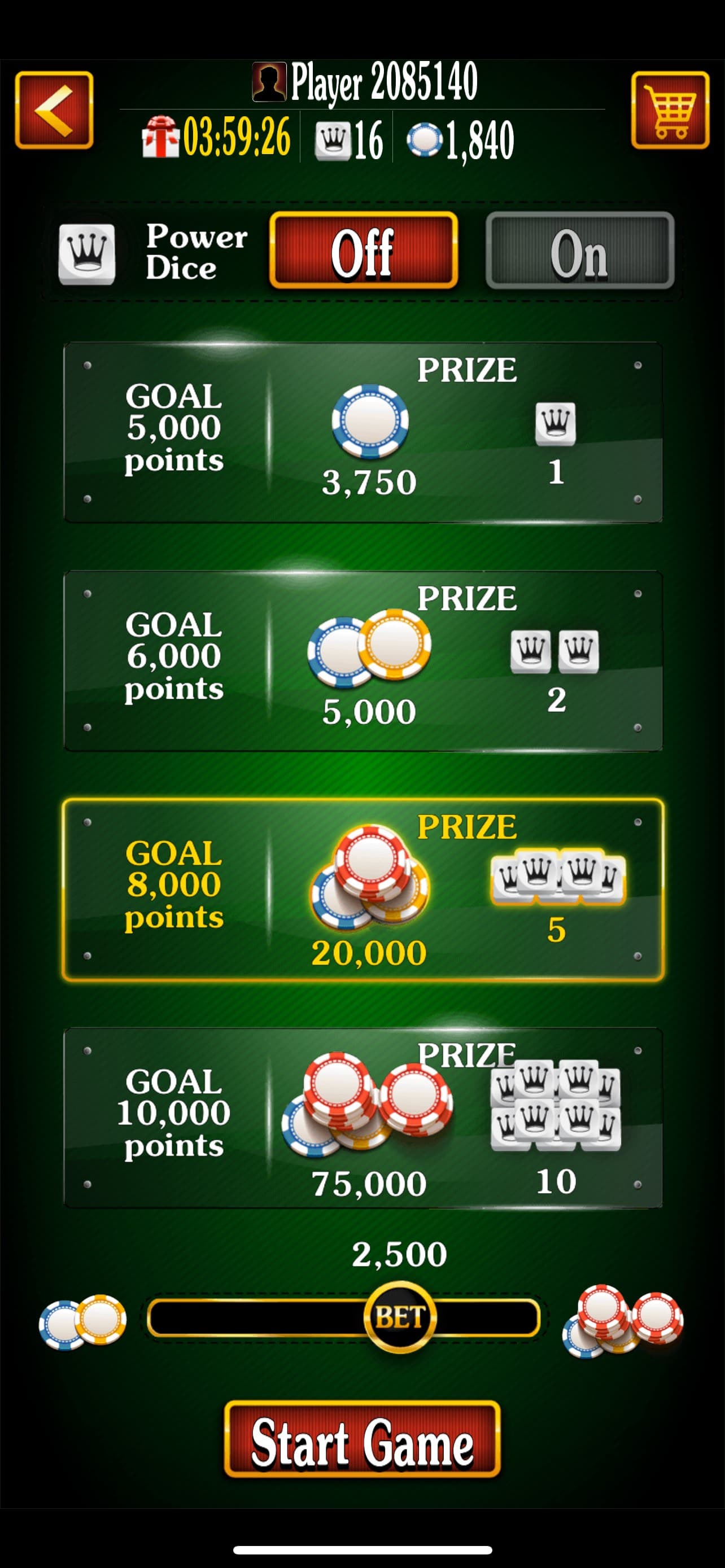 Farkle Craps: Dice Game Online screenshot 5 - screenshot