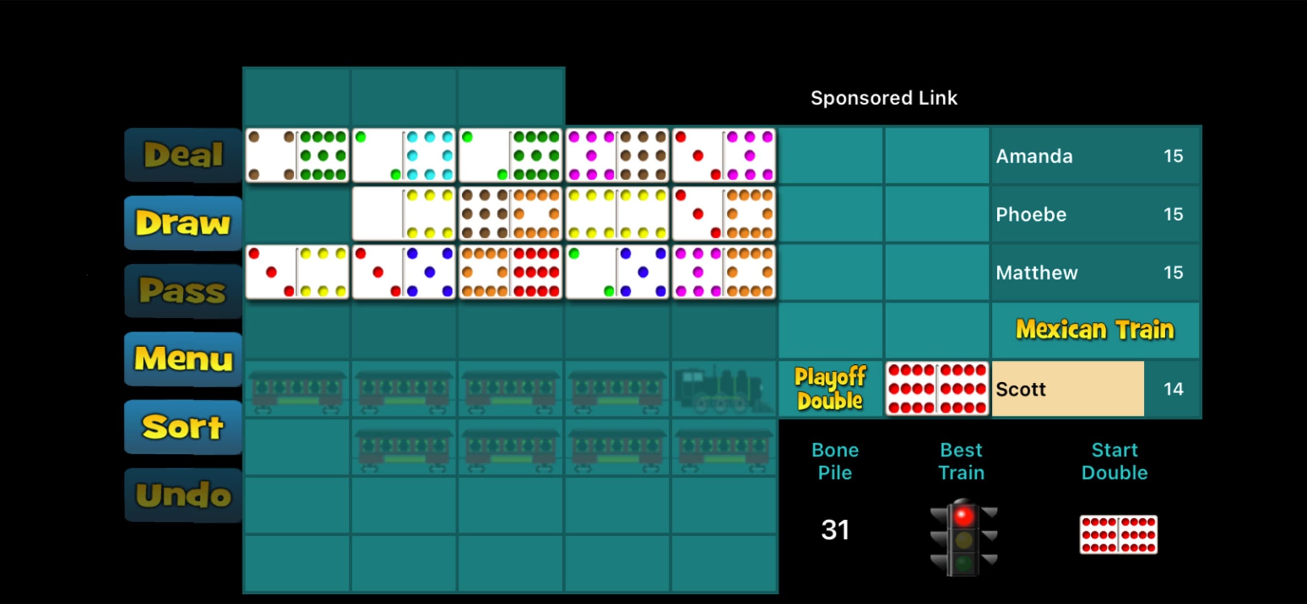 Original Mexican Train screenshot 1 - screenshot