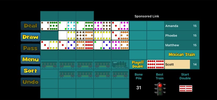 Original Mexican Train screenshot 1 - screenshot