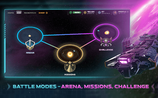 Galaxy Arena Space Battles screenshot 22 - screenshot