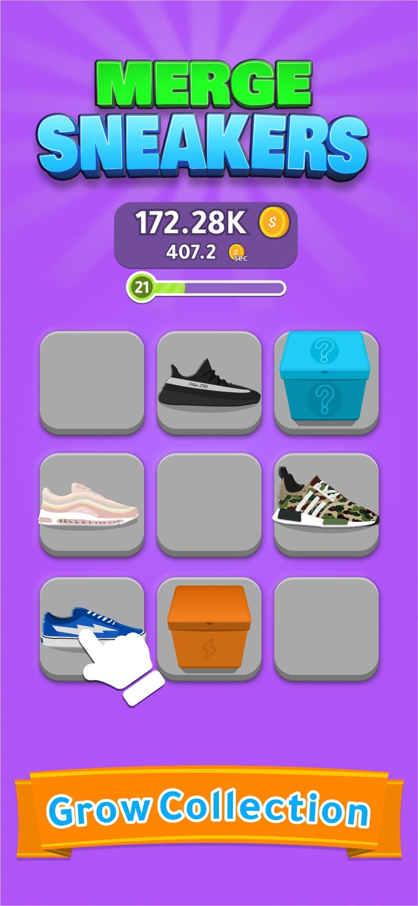 Merge Sneakers - Sneaker Game! screenshot 2 - screenshot