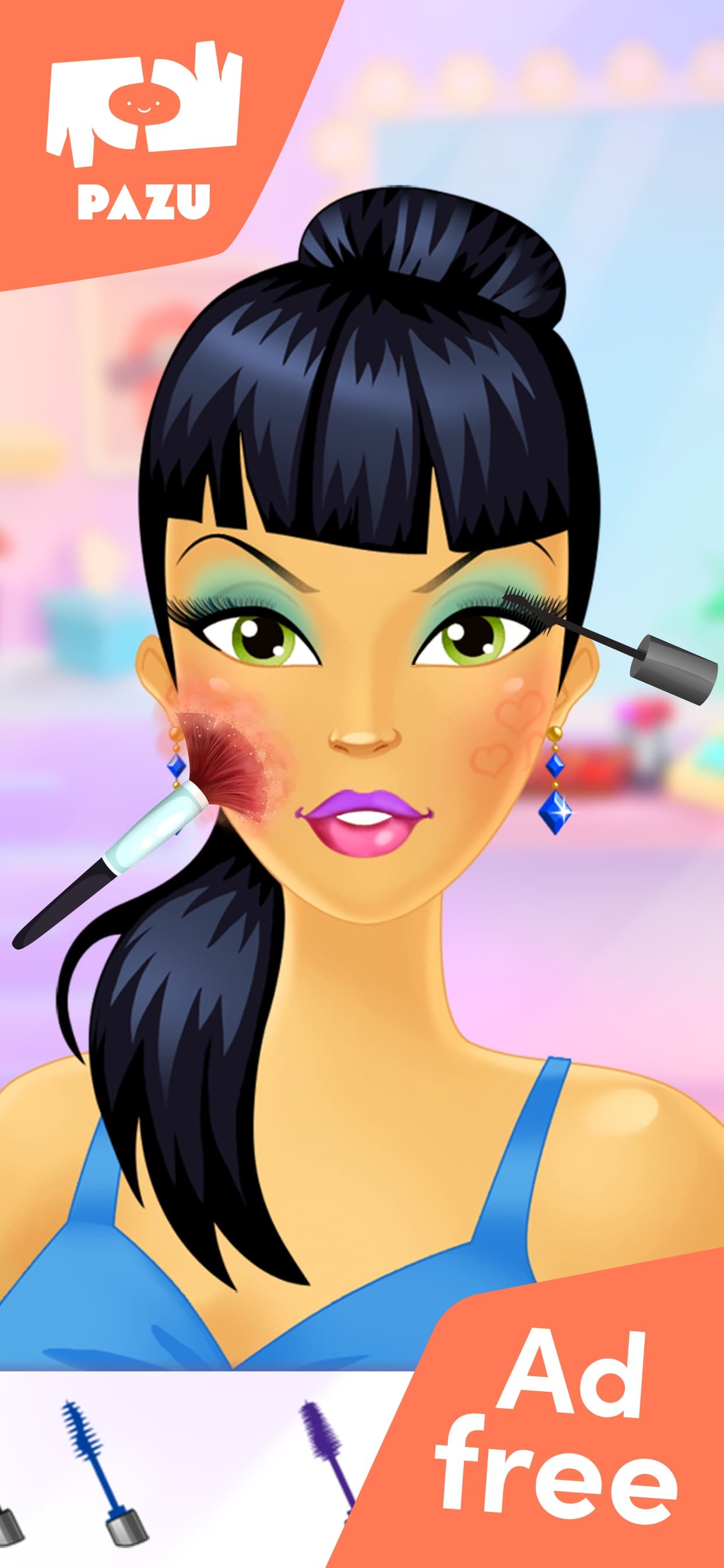 Makeup Kids Games for Girls screenshot 1 - screenshot