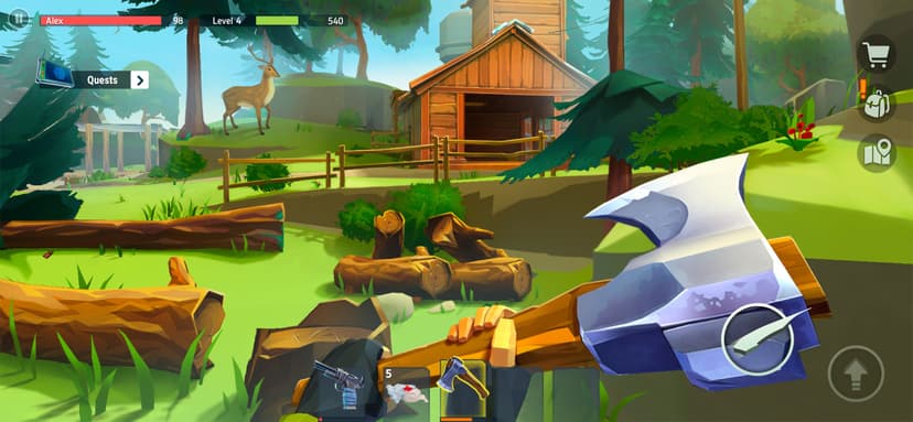 TEGRA: Zombie survival island screenshot 1 - screenshot