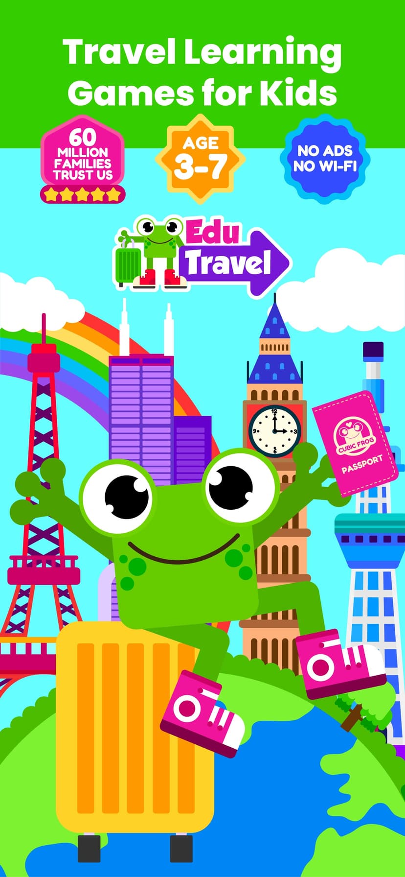 EduTravel Kids Learning Games screenshot 1 - screenshot