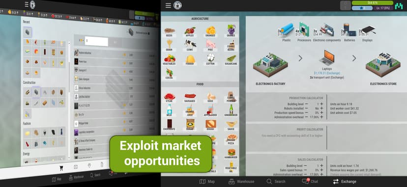 Sim Companies: MMO Tycoon screenshot 3 - screenshot