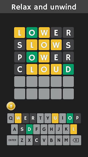 Wordless: A novel word game screenshot 3 - screenshot