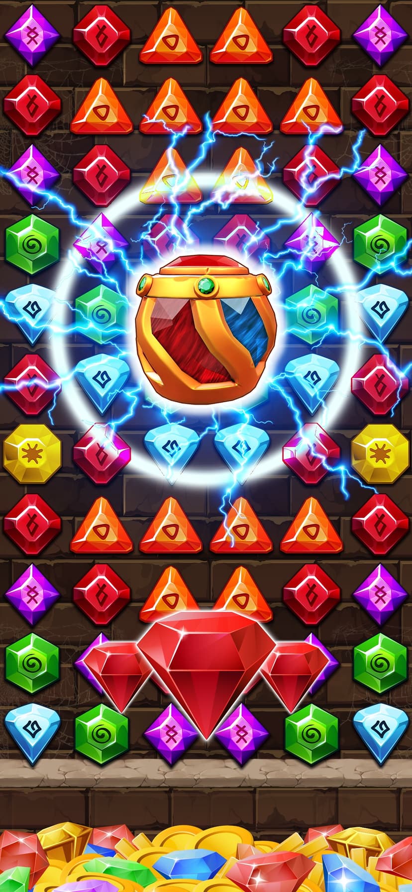Jewel Ancient Treasure screenshot 1 - screenshot