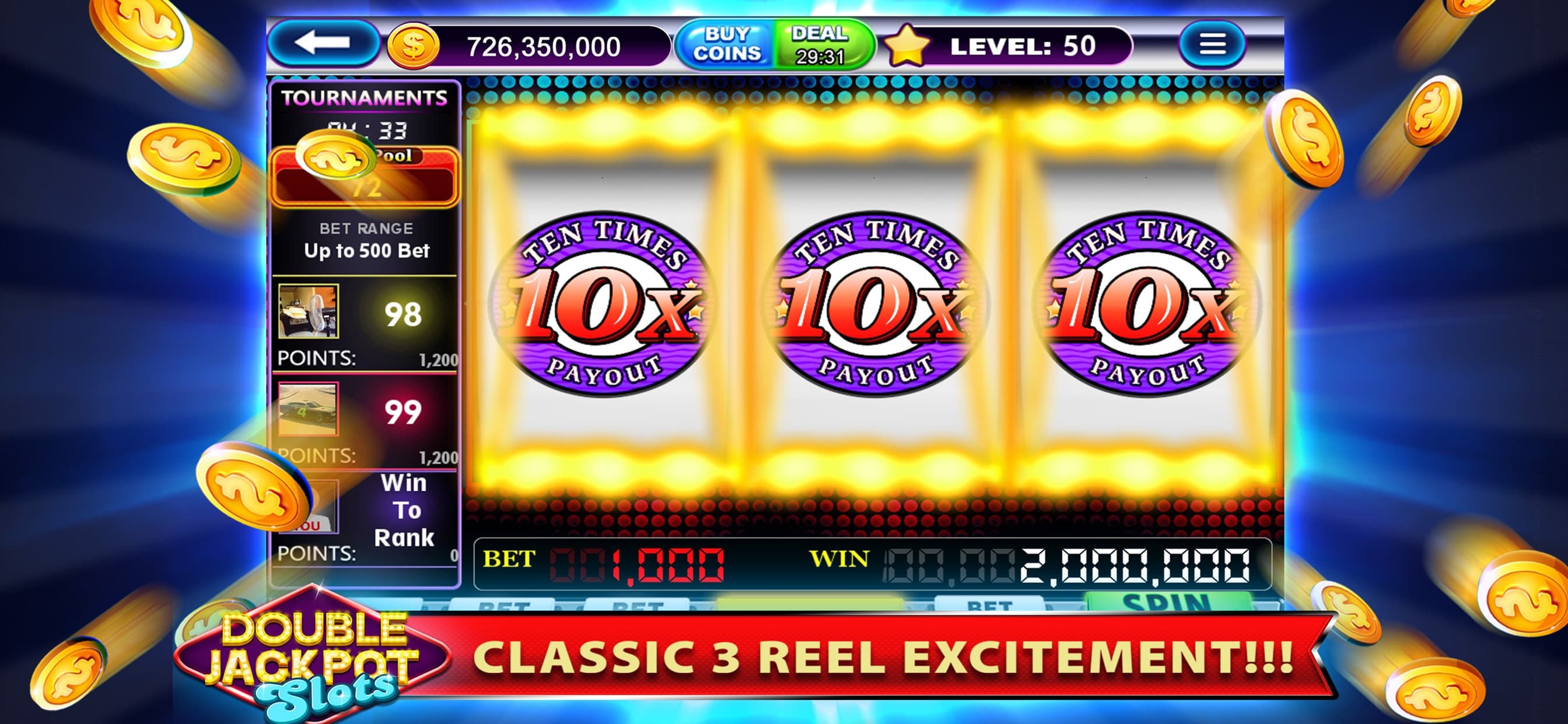 Double Jackpot Slots Las Vegas screenshot 1 - screenshot
