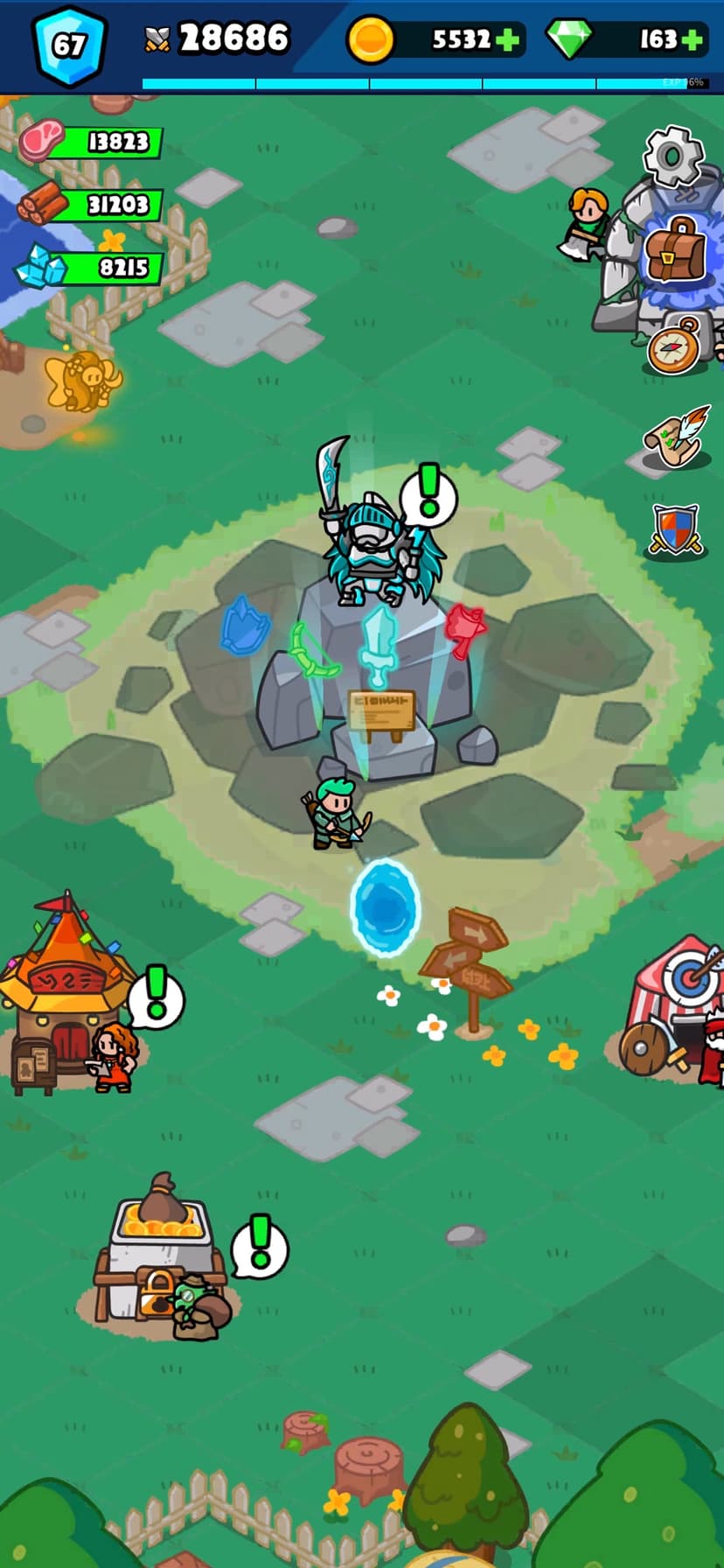 Rumble Heroes : Adventure RPG screenshot 7 - screenshot