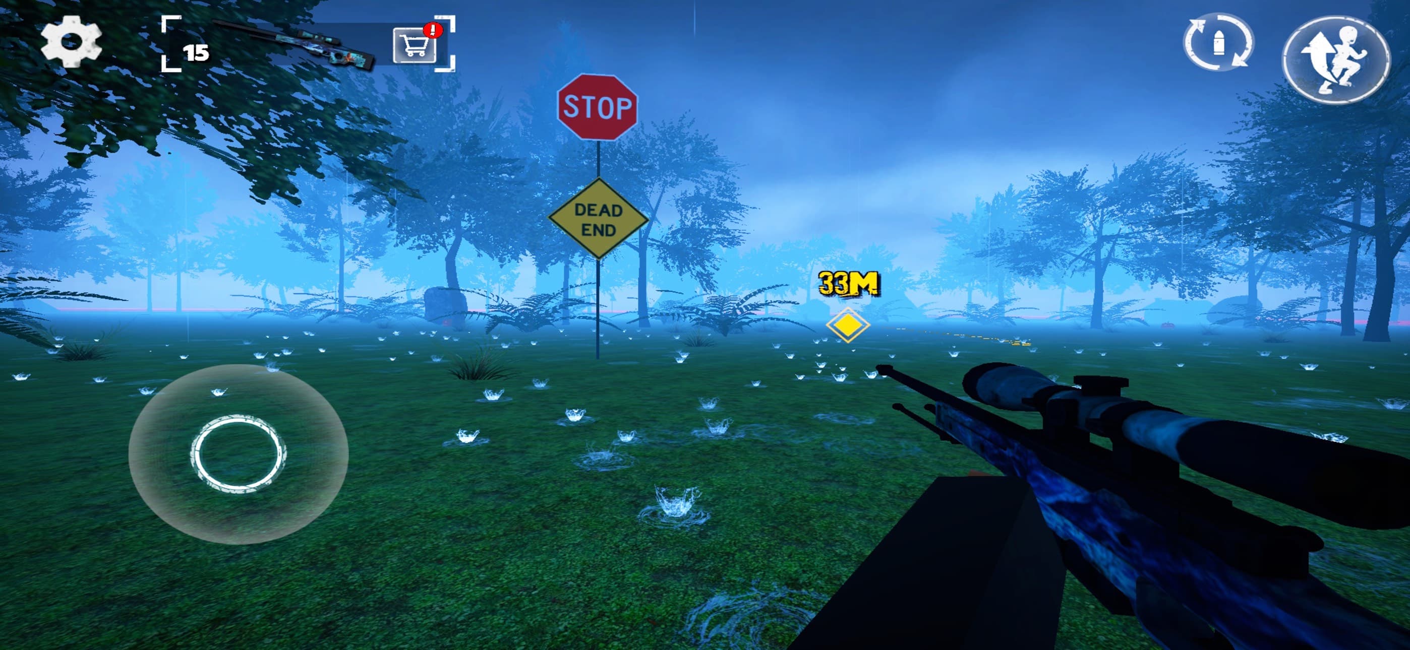 Scary Monster in Horror Forest screenshot 1 - screenshot
