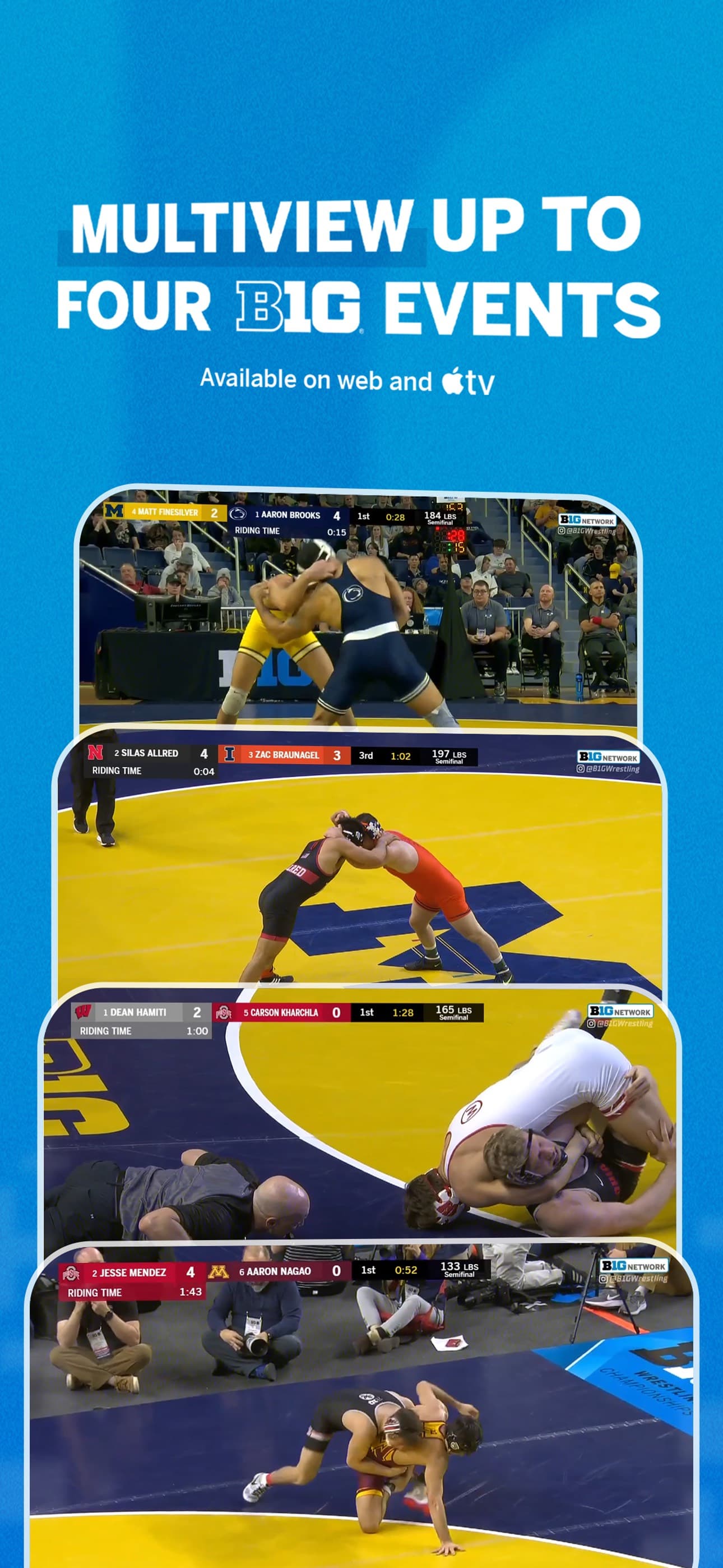 B1G+: Watch College Sports screenshot 3 - screenshot