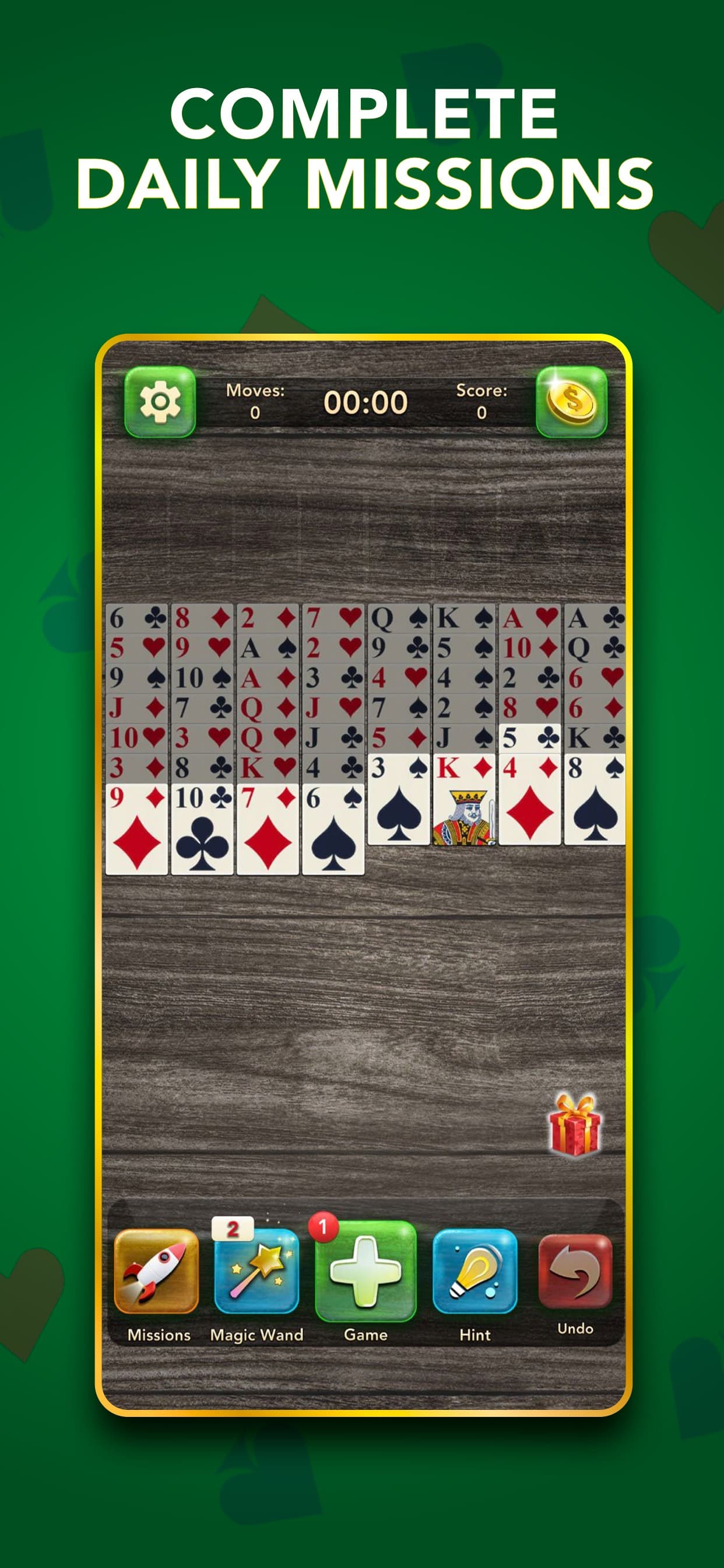 FreeCell: Classic Card Game screenshot 4 - screenshot