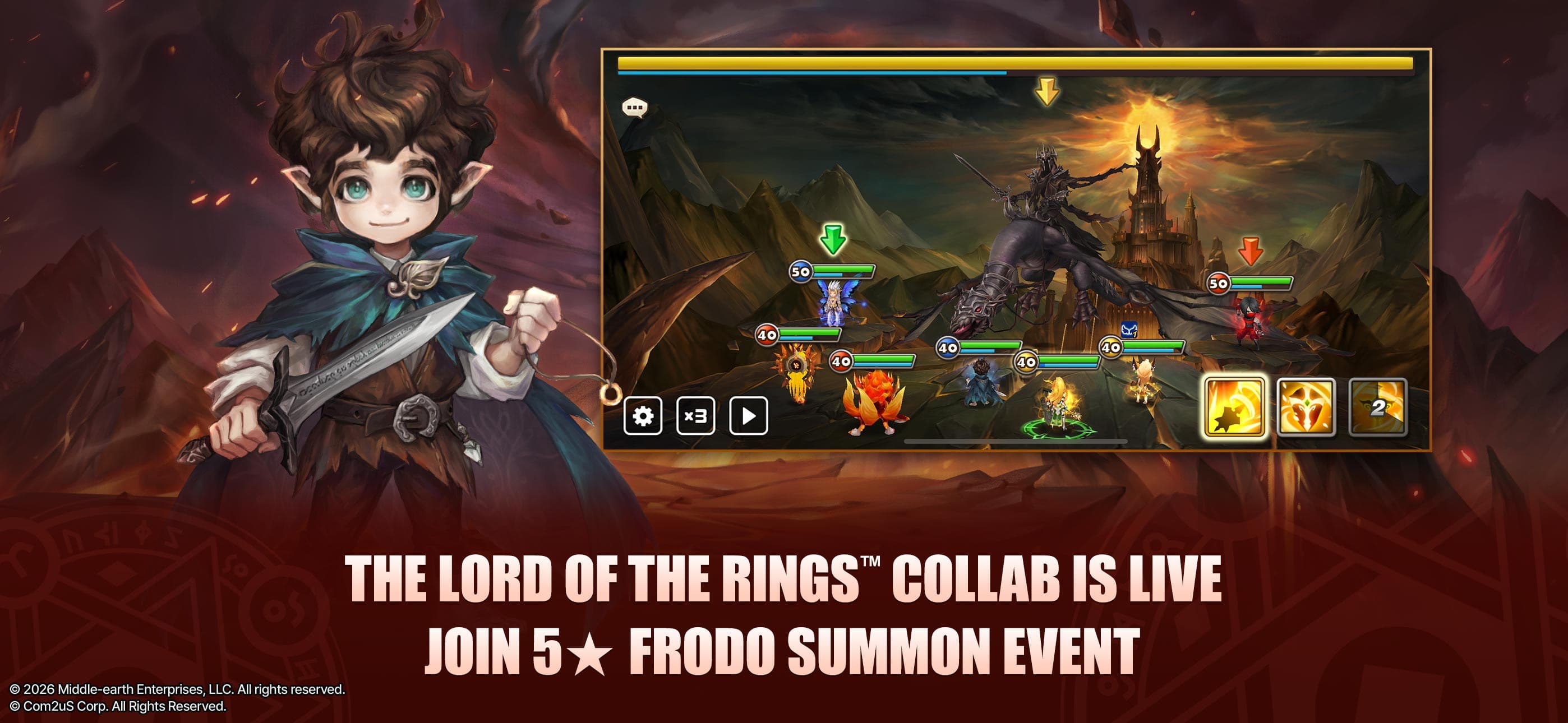 Summoners War X The LOTR screenshot 1 - screenshot