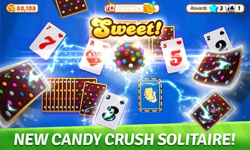 Candy Crush Solitaire screenshot 1 - screenshot
