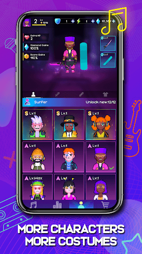 Cyber Surfer : Rhythm Odyssey screenshot 4 - screenshot
