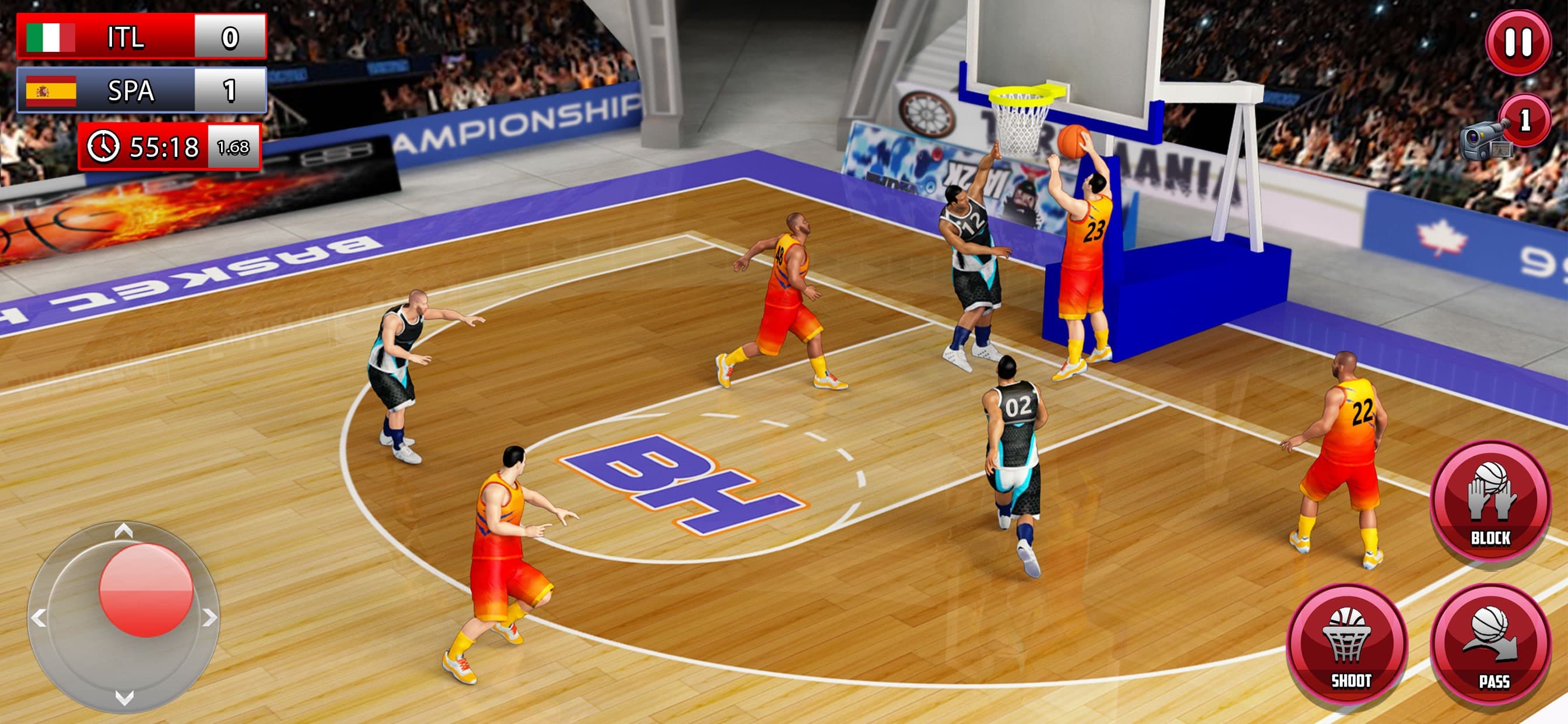 Real Dunk Basketball Games screenshot 3 - screenshot