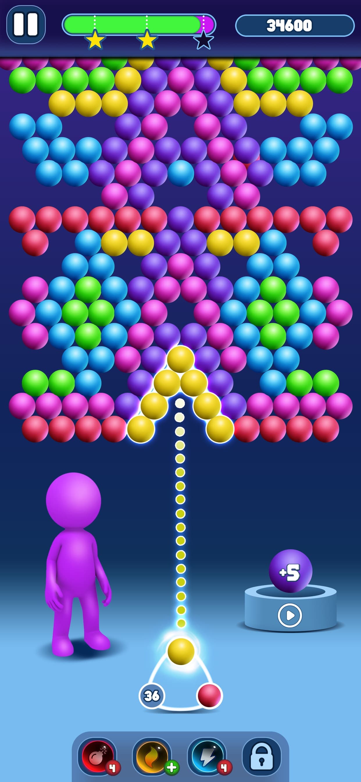 Bubble Shooter Pro! Pop Puzzle screenshot 6 - screenshot